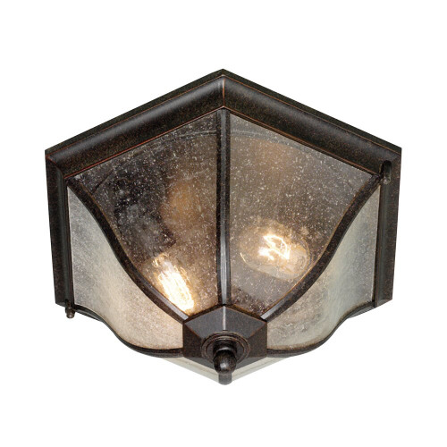 Elstead Lighting Elstead NE8-M New England 2 Light Weathered Bronze Flush