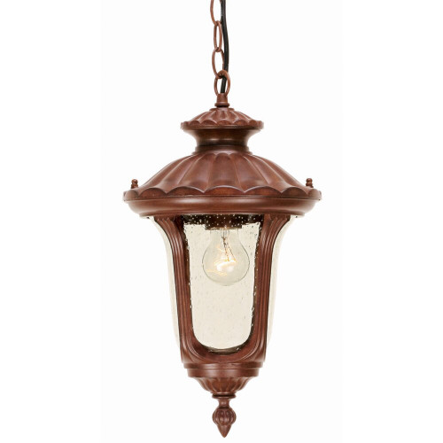 Elstead Lighting Elstead CC8-S Chicago 1 Light Rusty Bronze Chain Lantern