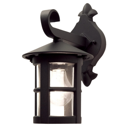 Elstead Lighting Elstead BL21-BLACK-E27 Hereford 1 Light Black Wall Lantern 