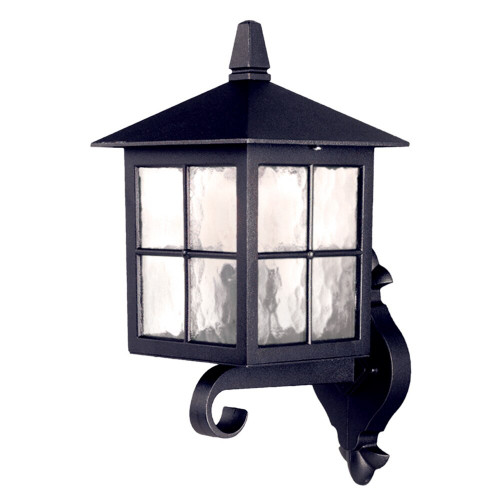 Elstead Lighting Elstead BL17-BLACK Winchester 1 Light Black Wall Lantern