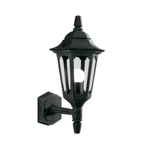 Elstead Lighting Elstead PRM1-BLACK Parish Mini 1 Light Black Wall Lantern