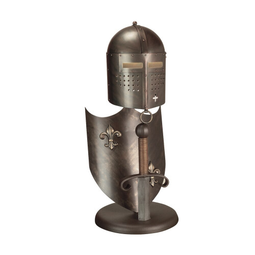 Elstead Lighting Elstead CRUSADER-T-L Crusader 1 Light Medieval Table Lamp