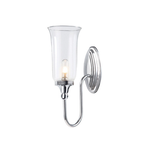 Elstead Lighting Elstead BATH-BLAKE2-PC Blake Chrome Bathroom wall Light
