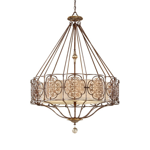 Elstead Lighting Elstead FE-MARCELLA4 Marcella 4 Light Bronze Ceiling Pendant