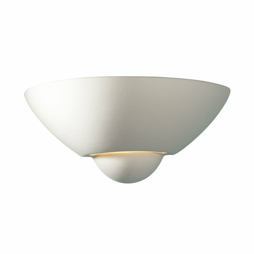 Dar Lighting Dar  VEC0748 Vector 1 Light Unglazed Ceramic Wall Bracket 