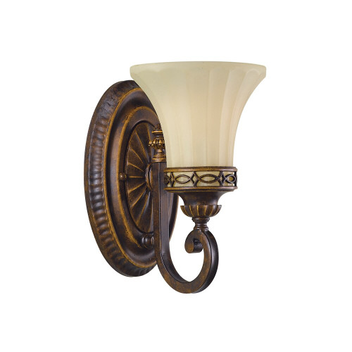 Elstead Lighting Elstead FE-DRAWING-ROOM1 Drawing Room Walnut Wall Light