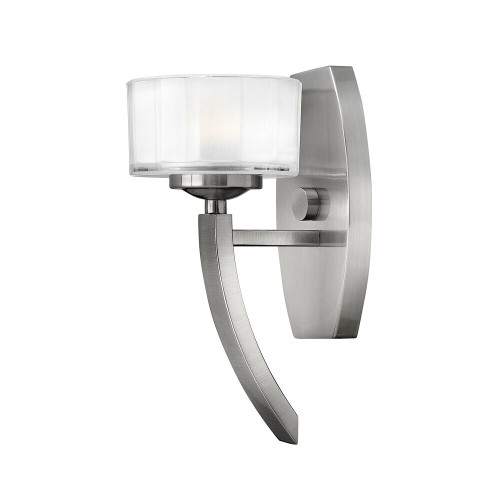Elstead Lighting Elstead HK-MERIDIAN1 Meridian Brushed Nickel Wall Light
