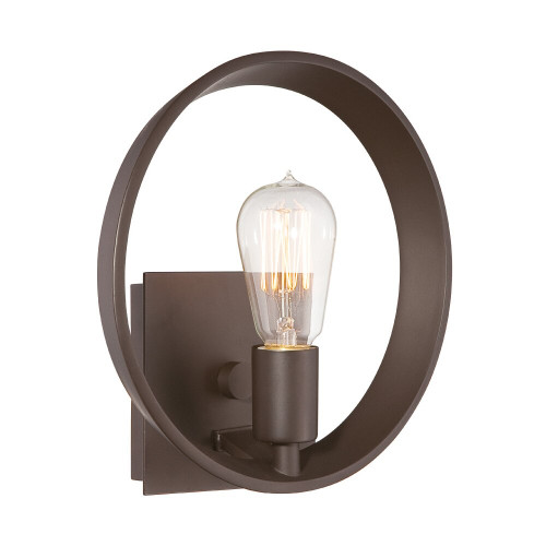 Elstead Lighting Elstead QZ-THEATER-ROW1WT Theater Row Bronze Wall Light