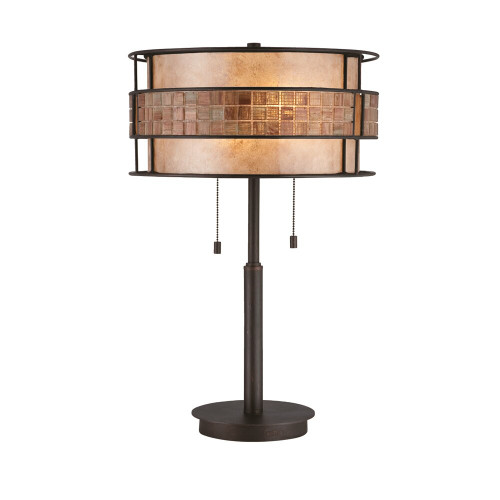 Elstead Lighting Elstead QZ-LAGUNA-TL Laguna Renaissance Copper Table Lamp