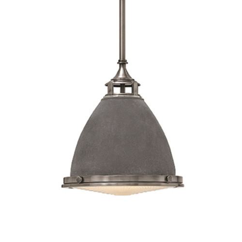 Elstead Lighting Elstead HK-AMELIA-P-M-DZ Amelia Aged Zinc Pendant