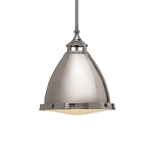 Elstead Lighting Elstead HK-AMELIA-P-M-PN Amelia Polished Nickel Pendant