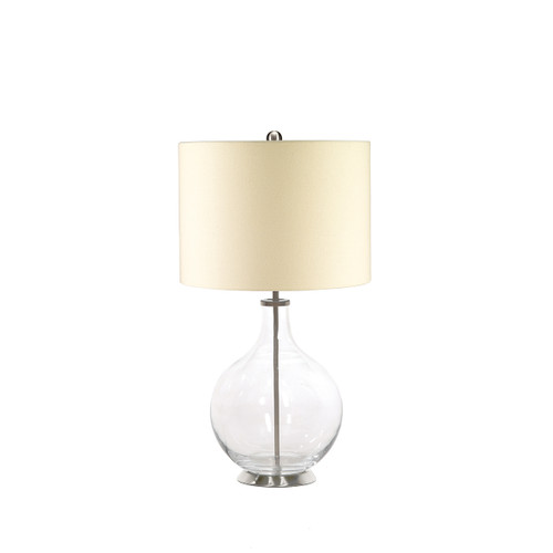 Elstead Lighting Elstead ORB-TL-CLEAR Orb 1 Light Clear Table Lamp