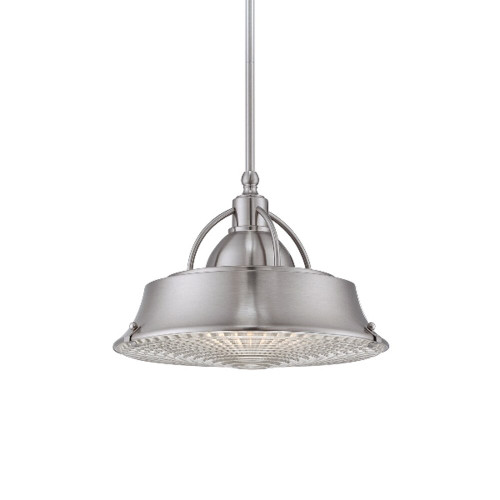 Elstead Lighting ELstead QZ-CODY-P-M-BN Cody Brushed Nickel Metal Pendant