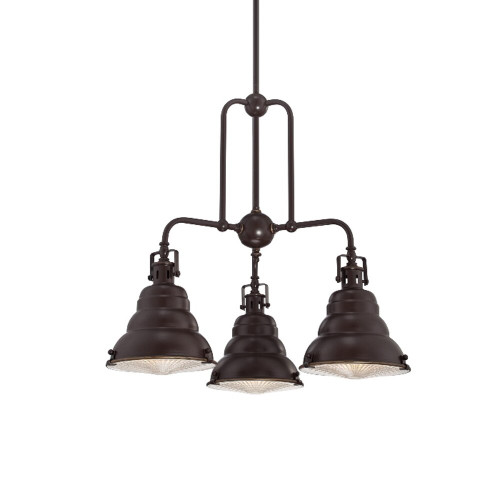 Elstead Lighting Elstead QZ-EASTVALE3 Eastvale Palladian Bronze Pendant