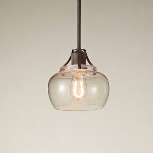 Elstead Lighting Elstead FE-URBANRWL-P-H Urban Renewal Ristic Iron Pendant