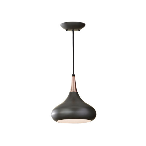 Elstead Lighting Elstead FE-BESO-P-M-DBZ Beso 1 Light Dark Bronze Pendant