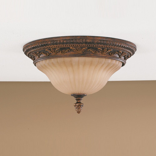 Elstead Lighting Elstead FE-SONOMAVALLEY-F Sonoma Valley Tortoise Shell Flush