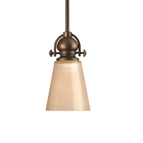 Elstead Lighting Elstead HK-MAYFLOWER-P-A Mayflower 1 Light Old Bronze Pendant