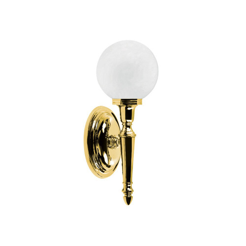 Elstead Lighting Elstead BATH-DRYDEN4-PB Dryden Brass Bathroom wall Light