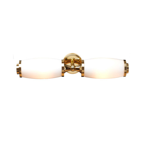 Elstead Lighting Elstead BATH-ELIOT2-PB Polished Brass Bathroom Wall Light