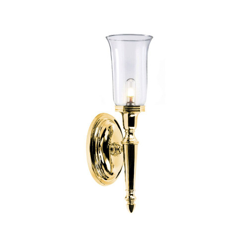Elstead Lighting Elstead BATH-DRYDEN2-PB Dryden Brass Bathroom wall Light