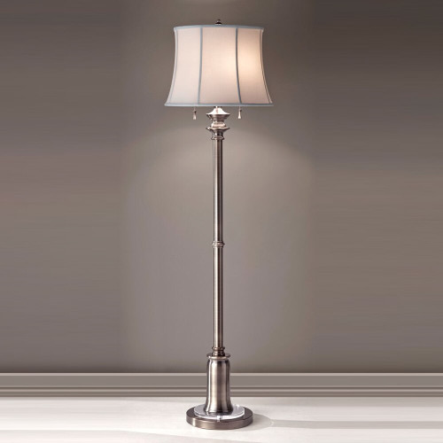 Elstead Lighting Elstead FE-STATEROOM-FL-AN Stateroom Antique Nickel Floor Lamp