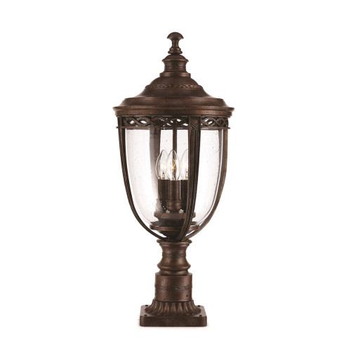 Elstead Lighting Elstead FE-EB3-M-BRB English Bridle Bronze Outdoor Pedestal