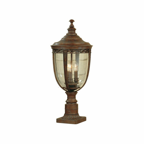 Elstead Lighting Elstead FE-EB3-L-BRB English Bridle Bronze Outdoor Pedestal