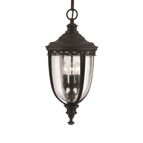 Elstead Lighting Elstead FE-EB8-L-BLK English Bridle Black Outdoor Lantern
