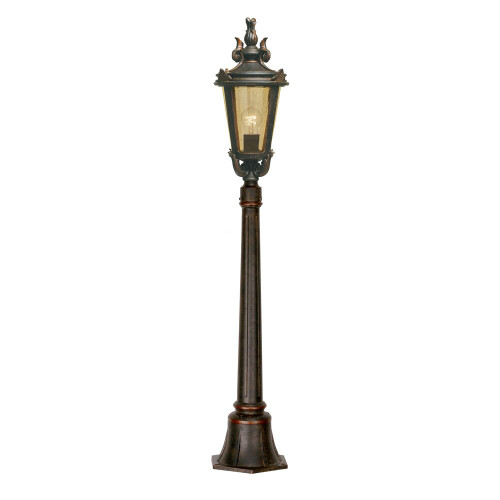 Elstead Lighting Elstead BT4-M Baltimore 1 Light Old Bronze Outdoor Pillar