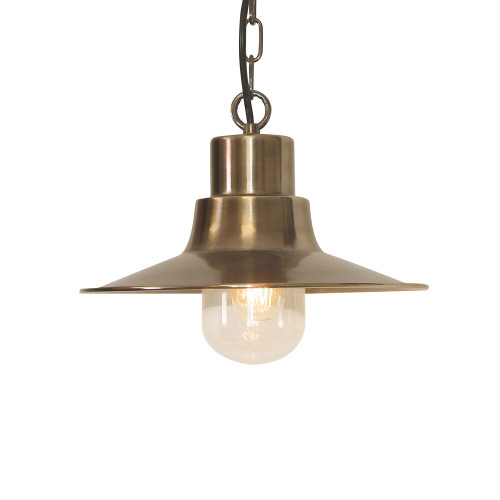 Elstead Lighting Elstead SHELDON-CH-BR Sheldon Brass Chain Lantern