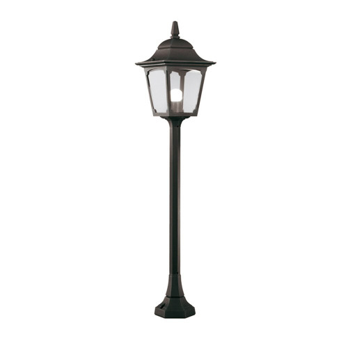 Elstead Lighting Elstead CP5-BLACK Chapel 1 Light Black Outdoor Pillar