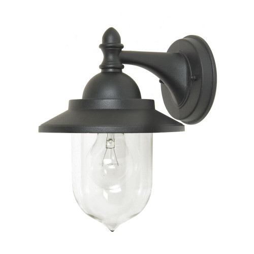 Elstead Lighting Elstead GZH-SDN2 Sandown 1 Light Black Outdoor Wall Lantern