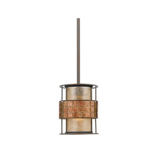 Elstead Lighting Elstead QZ-LAGUNA-MP Laguna 1 Light Renaissance Copper Pendant