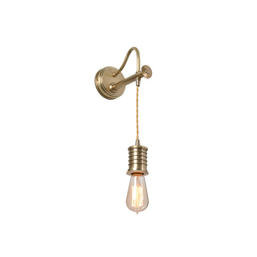 Elstead Lighting Elstead DOUILLE1-AB Douille Aged Brass Wall Fitting