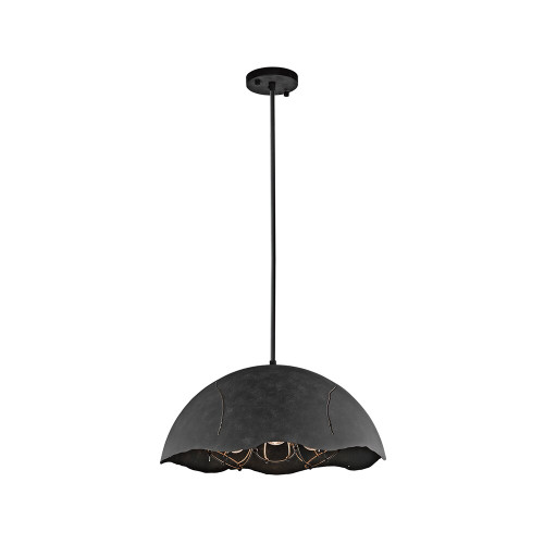 Elstead Lighting Elstead KL-FRACTURE-P-M Fracture 3 Light Pendant
