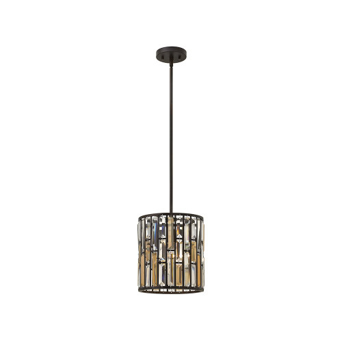 Elstead Lighting Elstead HK-GEMMA-P-A-VBZ Gemma Vintage Bronze Mini Pendant