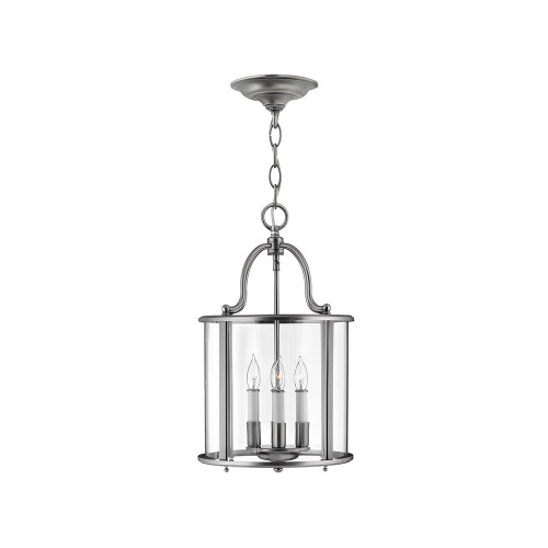 Elstead Lighting Elstead HK-GENTRY-P-M-PW Gentry Pewter 4 Light Pendant
