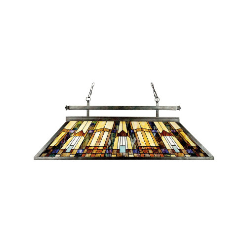 Elstead Lighting Elstead QZ-INGLENOOK-ISLE Inglenook Tiffany Island Chandelier