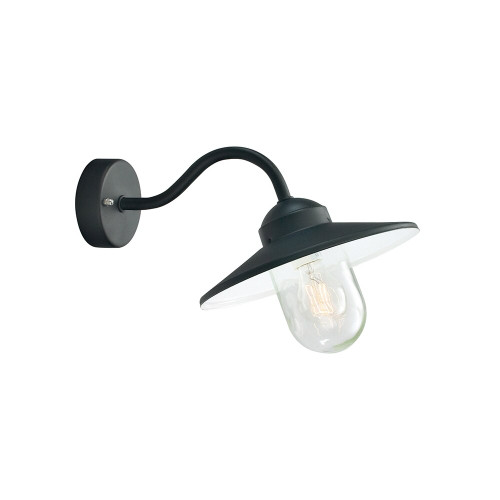 Elstead Lighting Elstead KARLSTAD-BLK-C Karlstad Black Outdoor Wall Fitting