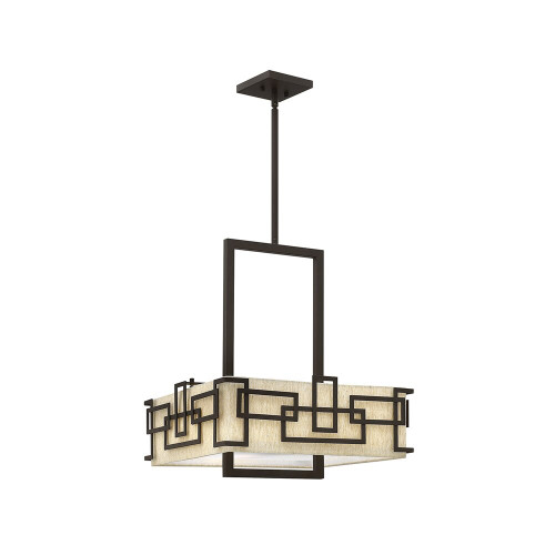 Elstead Lighting Elstead HK-LANZA-P-L Lanza Large 3 Light Pendant