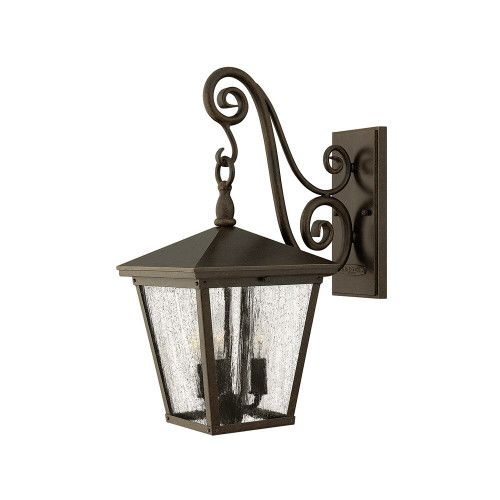Elstead Lighting Elstead HK-TRELLIS2-M Trellis Bronze Medium Wall Lantern