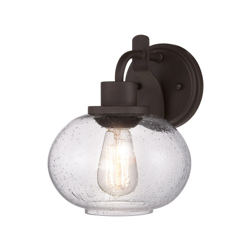 Elstead Lighting Elstead QZ-TRILOGY1 Trilogy Bronze 1 Light Wall Fitting