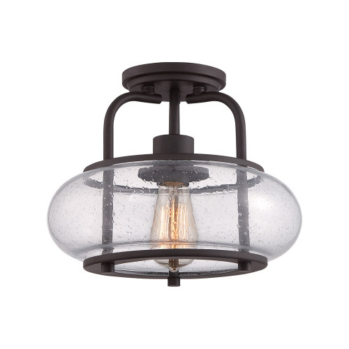 Elstead Lighting Elstead QZ-TRILOGY-SF-S Trilogy Small Semi-Flush Fitting