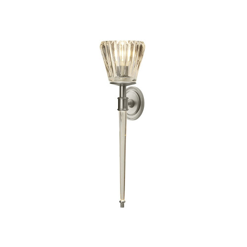 Elstead Lighting Elstead BATH-AGATHA-BN Agatha Nickel Bathroom Wall Fitting