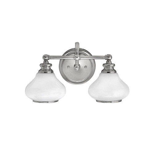 Elstead Lighting Elstead HK-AINSLEY2-BATH Ainsley 2 Light Bathroom Wall Fitting