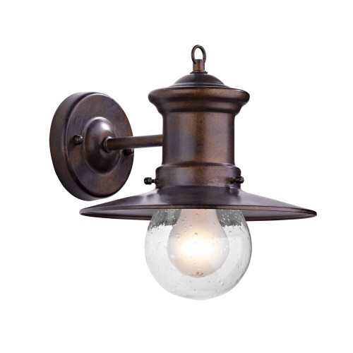 Dar Lighting Dar  SED1529 Sedgewick 1 Light Bronze Iron Wall Bracket 