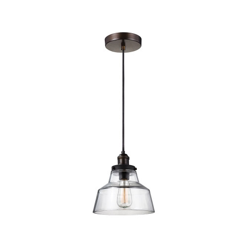Elstead Lighting Elstead FE-BASKIN-P-A-BR Baskin Aged Brass/Zinc Pendant
