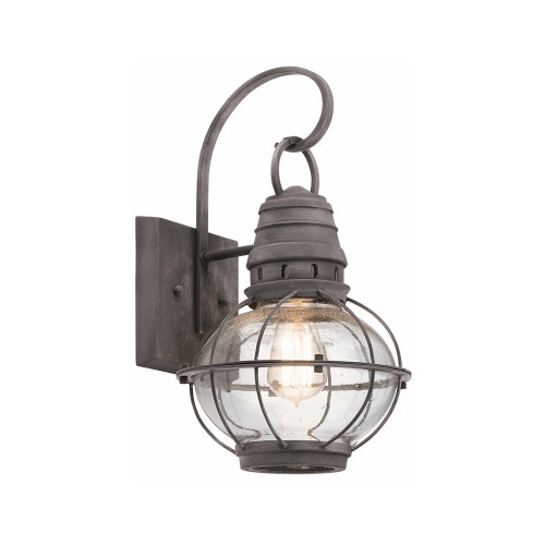 Elstead Lighting Elstead KL-BRIDGEPOINT-M Bridge Point Zinc Medium Wall Lantern