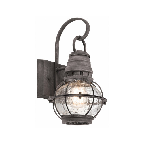 Elstead Lighting Elstead KL-BRIDGEPOINT-S Bridge Point Zinc Small Wall Lantern